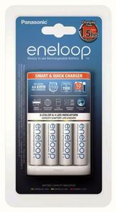 ?adowarka Panasonic Eneloop BQ-CC55 + 4 x R6/AA Eneloop 2000mAh BK-3MCCE - 2844555963