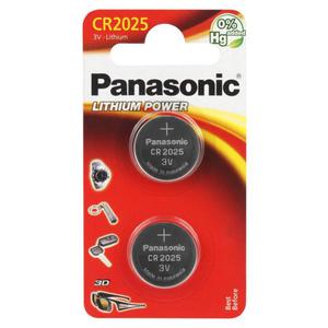 2 x bateria litowa mini Panasonic CR2025 - 2847797735