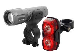 zestaw lampek everActive EL-300 5W LED 300 lumenw + uchwyt rowerowy + everActive TL-X2 - 2848102537