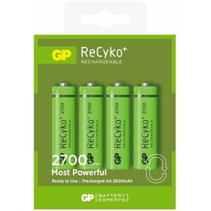 4 x akumulatorki R6/AA GP ReCyko+ 2700 Series 2600mAh - 2850650255