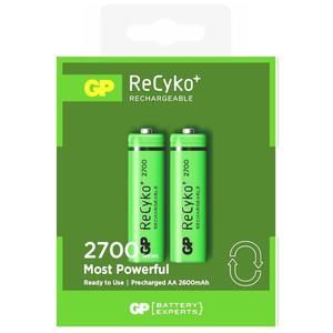 2 x akumulatorki R6/AA GP ReCyko+ 2700 Series 2600mAh - 2850946473