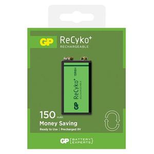 1 akumulatorek 6F22/9V GP ReCyko+ 150 Series 150mAh - 2853363229