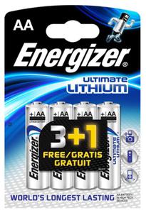 4 x bateria foto litowa Energizer L91 Ultimate Lithium R6 AA - 2351808245