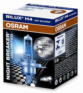 Osram H4 NightBreaker UNLIMITED + 110% ?wiat?a - 2855297161