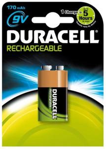 akumulatorek Duracell 6F22 9V Ni-MH 170mAh 8,4V - 2852585870