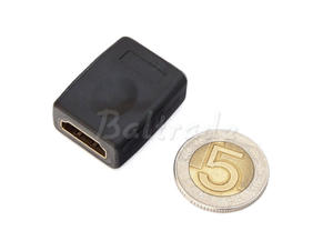 Adapter ??cznik HDMI gniazdo/gniazdo GOLD - 2846308998