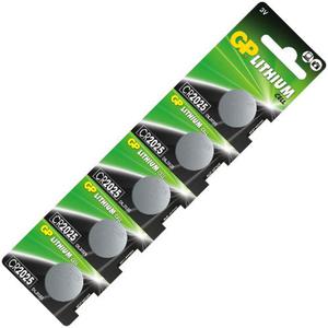 5 x bateria litowa mini GP CR2025 - 2840777257