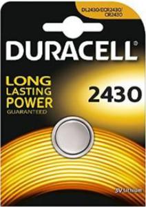 bateria litowa mini Duracell CR2430 DL2430 ECR2430 - 2855297190
