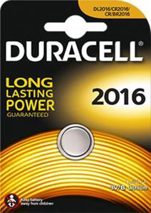 10 x bateria litowa mini Duracell CR2016 - 2840777687