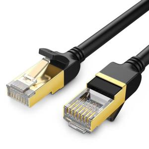 Okrgy kabel sieciowy UGREEN NW107 Ethernet RJ45, Cat.7, STP, 1.5m (czarny) - 2876319004