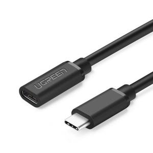 Przeduajcy kabel USB-C 3.1 UGREEN, 4K, 60W, 0,5m (czarny) - 2874469216