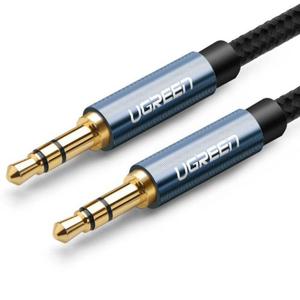 Kabel mini jack 3,5mm UGREEN AV112, AUX, 1m (niebieski) - 2875662088