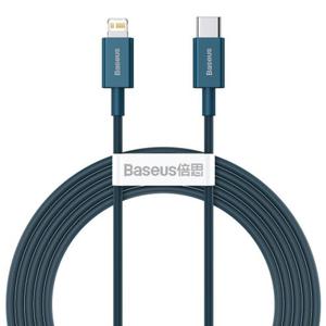 Kabel USB-C do Lightning Baseus Superior Series, 20W, PD, 2m (niebieski) - 2875662096