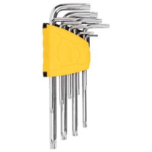 Zestaw kluczy imbusowych Torx Deli Tools EDL3091, 1.5-10mm (srebrny) - 2878749631
