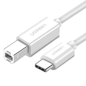 Kabel USB 2.0 C-B UGREEN US241 do drukarki 1m (biay) - 2876109439