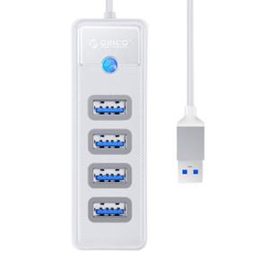 Adapter Hub USB do 4x USB 3.0 Orico, 5 Gbps, 0.15m (biay) - 2876010075