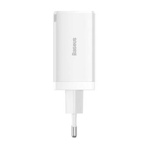 adowarka sieciowa Baseus GaN5 Pro 2xUSB-C + USB, 65W (biaa) - 2877268007