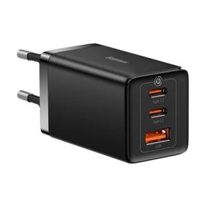 adowarka sieciowa Baseus GaN5 Pro 2xUSB-C + USB, 65W (czarna) - 2878268105