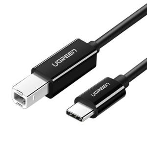 Kabel USB-C 2.0 do USB-B UGREEN US241 do drukarki, 1m (czarny) - 2877471265