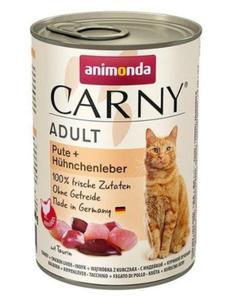 Cat Carny Adult indyk i wtrbka z kurczaka - mokra karma dla kota - 400 g - 2878403601