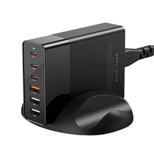 adowarka sieciowa Blitzwolf BW-S25, 75W, 3x USB + 3x USB-C (czarna) - 2877589895