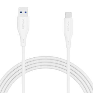 Kabel USB-A do USB-C Ricomm RLS007ACW 2.1m - 2876779613