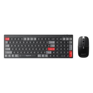 Zestaw gamingowy 2w1 Havit KB830WB Klawiatura + myszka - 2877937116