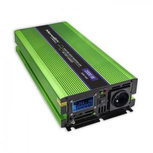 PRZETWORNICA NAPICIA MONOLITH | ADOWANIE BATERII | UPS | 1000W | 2000W | 12V NA 230V | CZYSTY SINUS | LCD - 2878405537