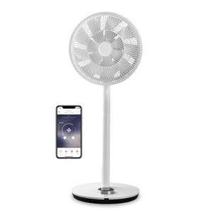 Smart Fan Whisper Flex Stand Fan, Timer, Number of speeds 26, 3-27 W, Oscillation, Diameter 34 cm, White - 2878406252