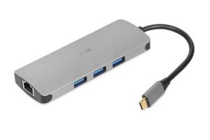 HUB USB IUH3RJ4K USB3.2 LAN HDMI 4K PD100W - 2878407224