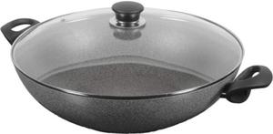 Patelnia BALLARINI Ferrara Wok z 2 uchwytami granitowa 36 cm FERR8KD.36D - 2878750471