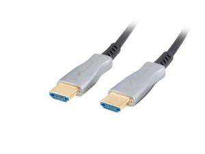 KABEL HDMI LANBERG KABEL HDMI M/M V2.0 10M OPTYCZNY AOC CZARNY CA-HDMI-20FB-0100-BK - 2878407591