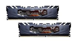 Zestaw pamici G.SKILL FlareX AMD F4-3200C16D-32GFX (DDR4 DIMM; 2 x 16 GB; 3200 MHz; CL16) - 2878598661