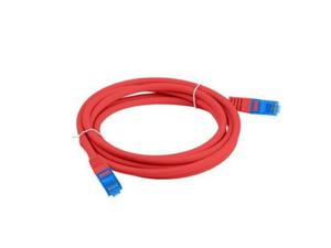 LANBERG PATCHCORD S/FTP KAT.6A 2M CZERWONY LSZH CCA (FLUKE PASSED) PCF6A-10CC-0200-R - 2878145370