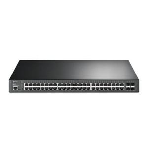 Switch TP-LINK TL-SG3452XP Zarzdzalny L2+ JetStream, 48 portw gigabitowych PoE+, 4 sloty SFP+ 10GE - 2878145989