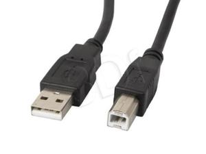 Kabel Lanberg CA-USBA-10CC-0050-BK (USB 2.0 M - USB 2.0 typu B M; 5m; kolor czarny) - 2878268386