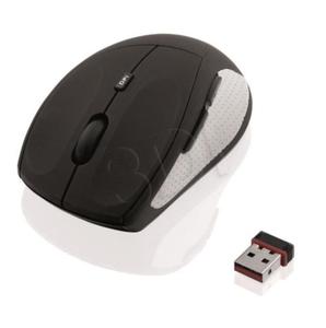 Mysz IBOX JAY PRO OPTYCZNA BEZPRZEWODOWA USB IMOS603 (optyczna; 1600 DPI; kolor czarny) - 2878148918