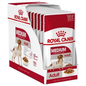 ROYAL CANIN SHN Medium Adult w sosie - mokra karma dla psa dorosego - 10x140 g - 2878268484