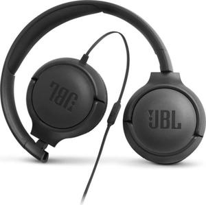 Suchawki JBL Tune 500 (czarne, nauszne, z wbudowanym mikrofonem) - 2878598912