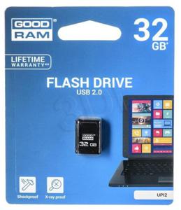 Pendrive GoodRam Piccolo UPI2-0320K0R11 (32GB; USB 2.0; kolor czarny) - 2878149780