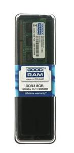 Pami GoodRam GR1600S364L11/8G (DDR3 SO-DIMM; 1 x 8 GB; 1600 MHz; CL11) - 2878599003