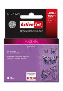 Activejet AB-223MN Tusz (zamiennik Brother LC223M; Supreme; 10 ml; czerwony) - 2878270698