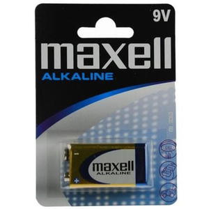 MAXELL Bateria alkaliczna 9V, 6LR61, 1 szt. - 2878271000