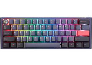 Klawiatura do gier Ducky One 3 Cosmic Blue Mini Gaming, RGB LED - MX-Speed-Silver - 2878600958