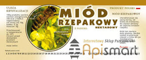 DUE etykiety na MID RZEPAKOWY Paczka 100szt wzr E103 - DUE etykiety na MID RZEPAKOWY Paczka 100szt wzr E103 - 2825618696