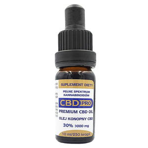 Olejek CBD 30% (3000mg) 10ml CBD Pro - 2869966433