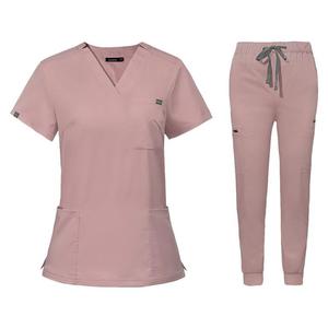 Model 42032, komplet medyczny damski Scrubs - jasnorowy - 2874239945