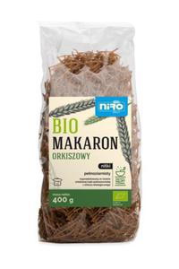 Makaron orkiszowy razowy nitki bio 400 g - niro - 2875716511