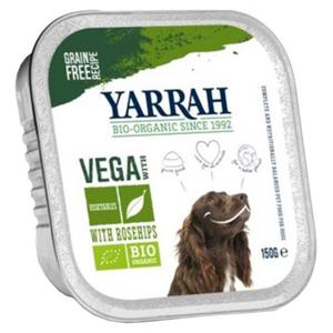 Dla psa karma - vege z owocami dzikiej ry bio 150 g - yarrah - 2878195698