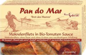 Makrela w bio sosie pomidorowym 120 g - pan do mar - 2878286837